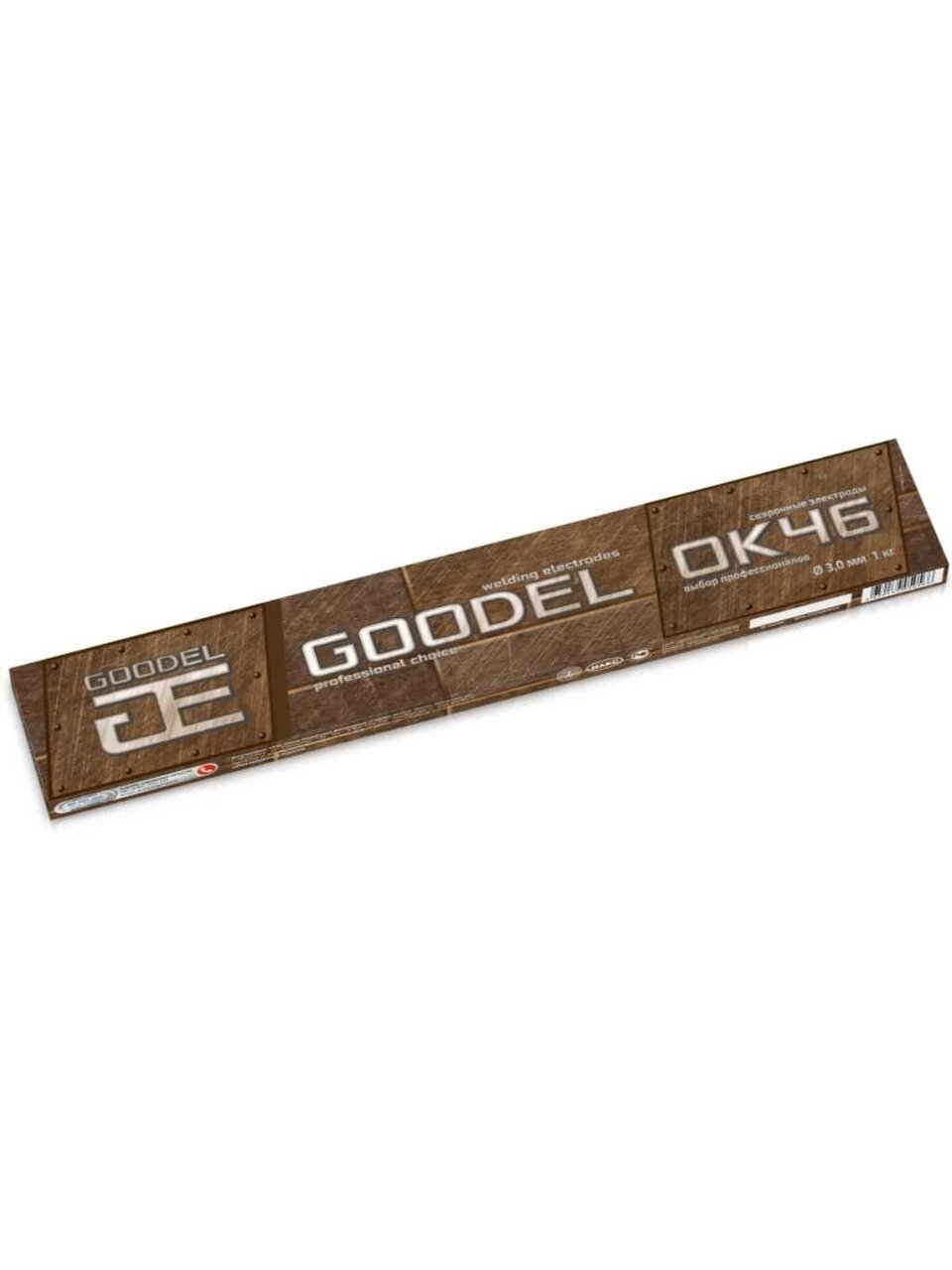 Электроды Goodel, ОК-46, 3х350 мм, 1 кг