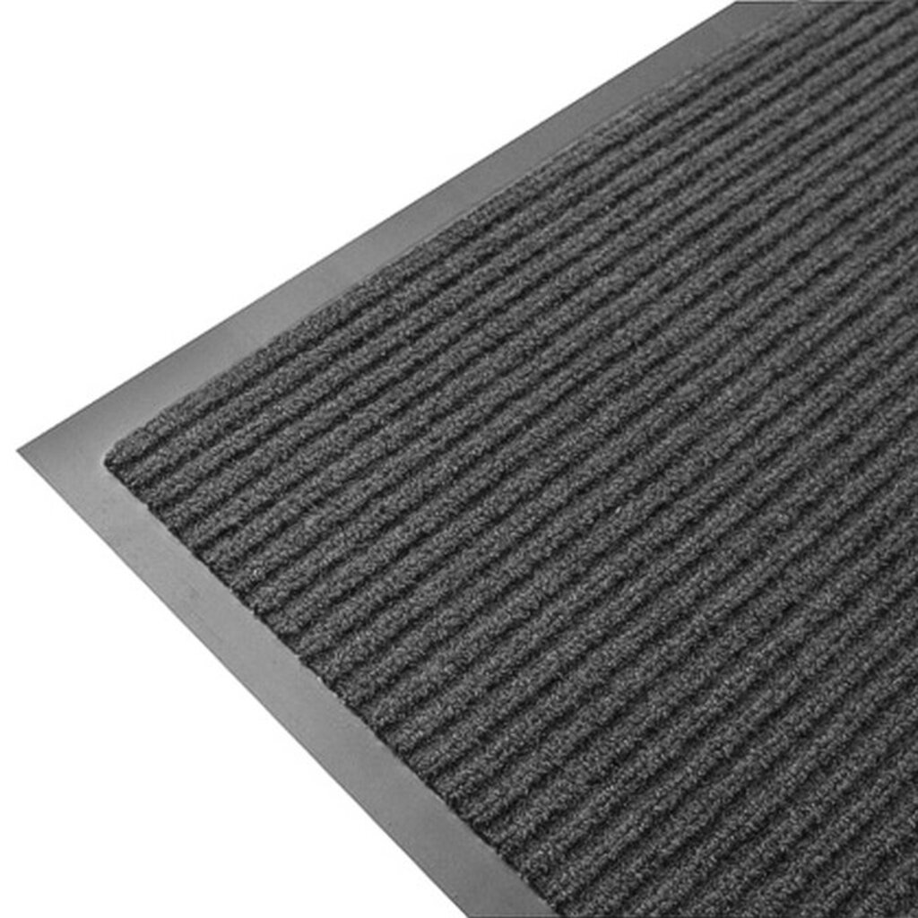 Коврик грязезащитный, 120х1500 см, прямоугольный, резина, с ковролином, серый, Floor mat, ComeForte, XTL9001/9003