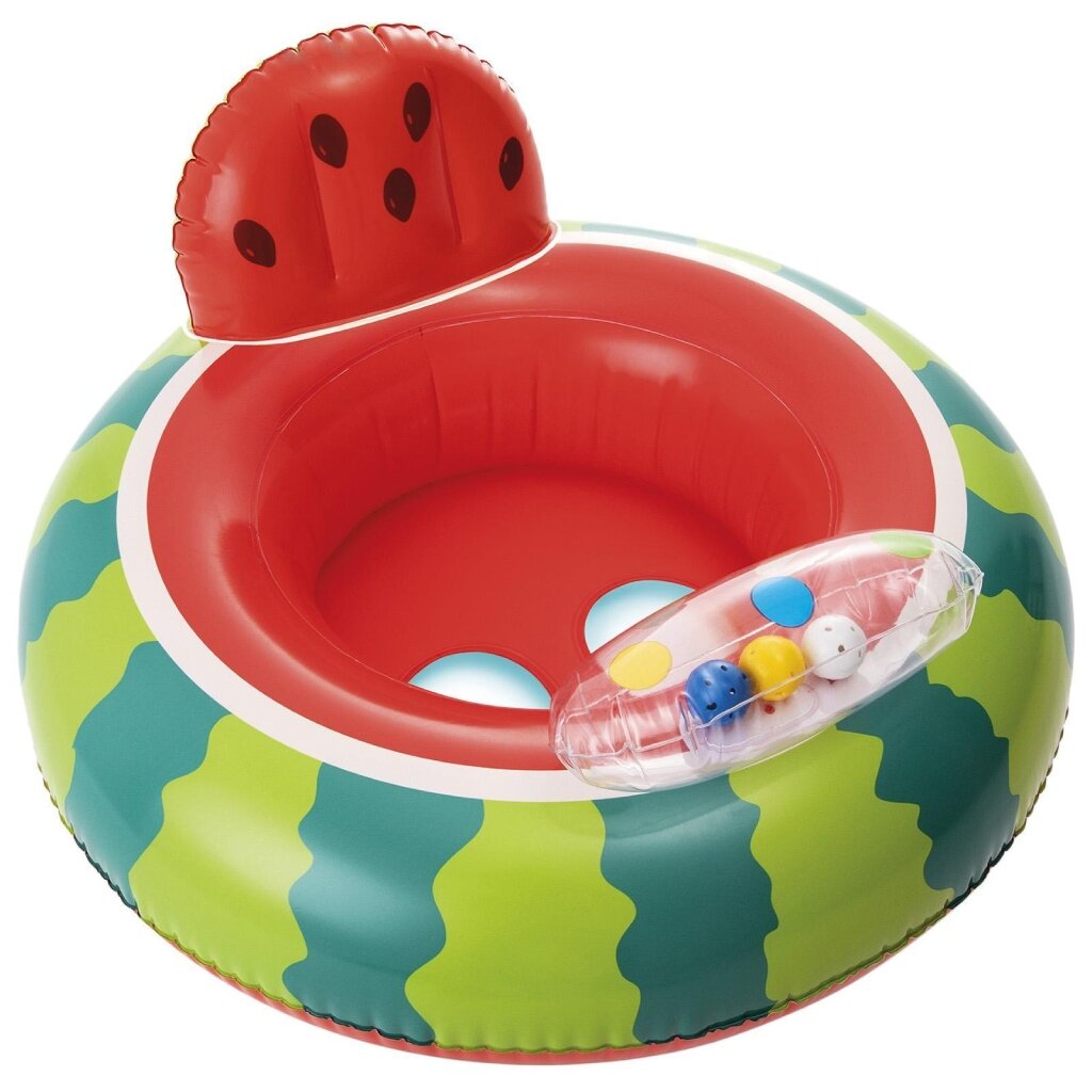 Плот надувной 74х69 см, Intex, Арбуз, 56592NP