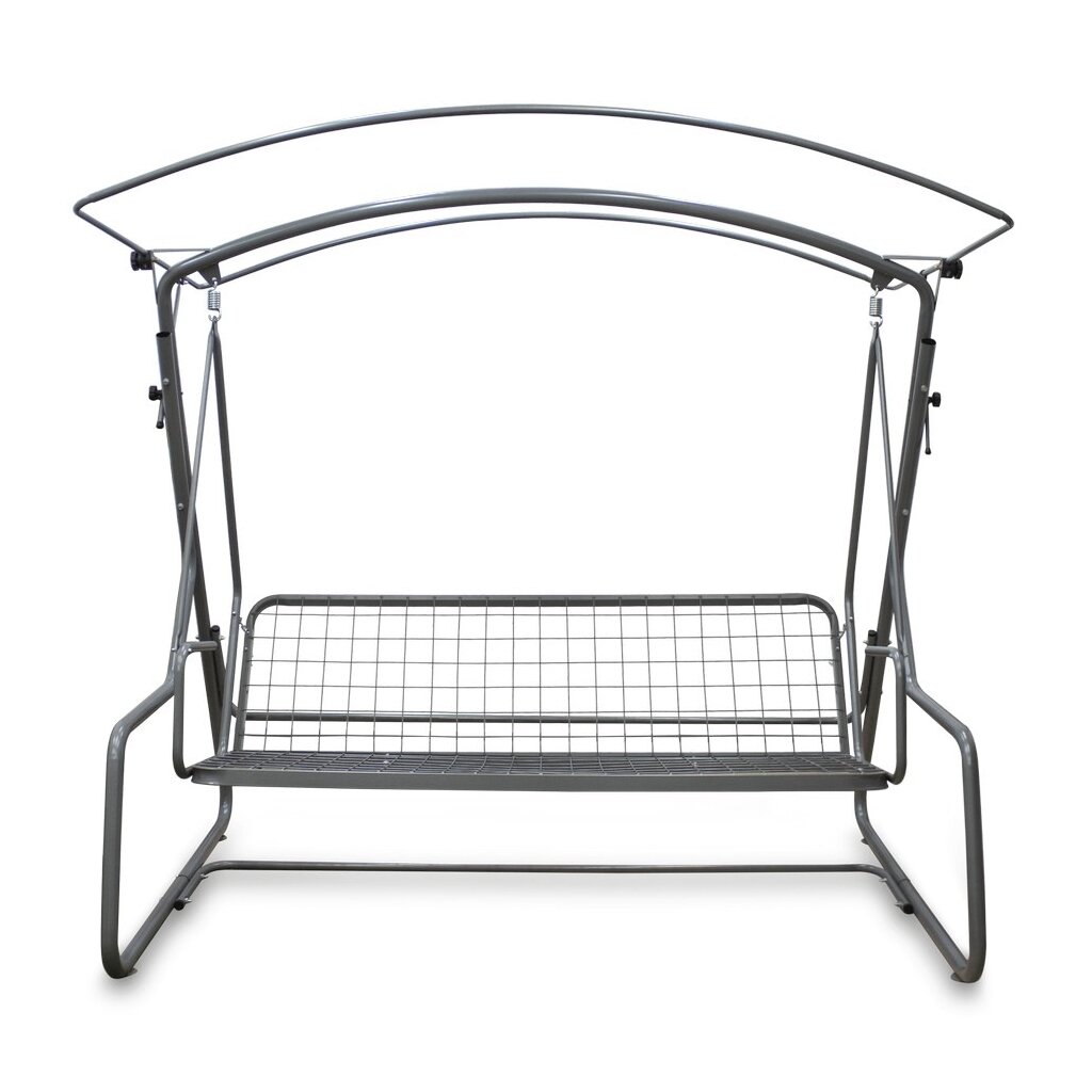 Качели садовые 3-местные, 199.5х130х173.5 см, 300 кг, Рандеву Премиум ...