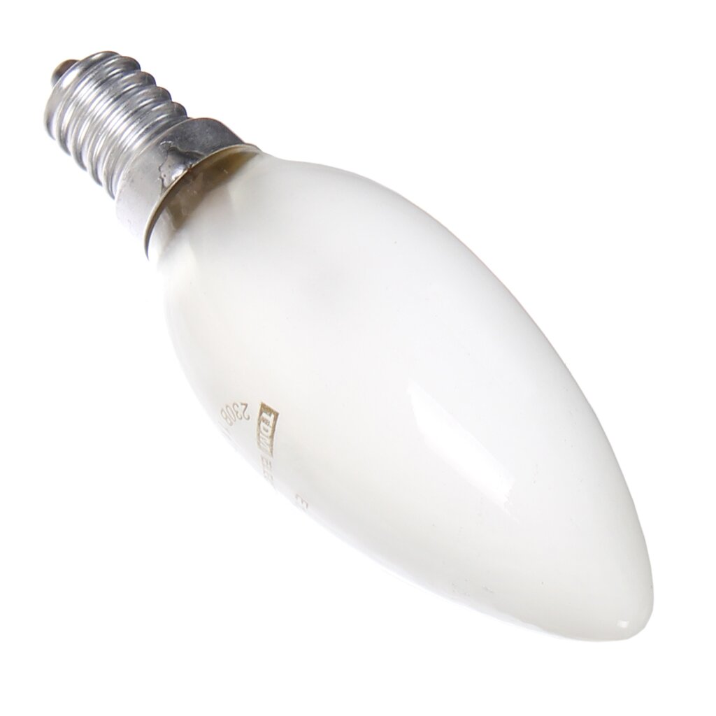 Лампа накаливания TDM Electric Свеча SQ0332-0019 60 Вт E14, матовая