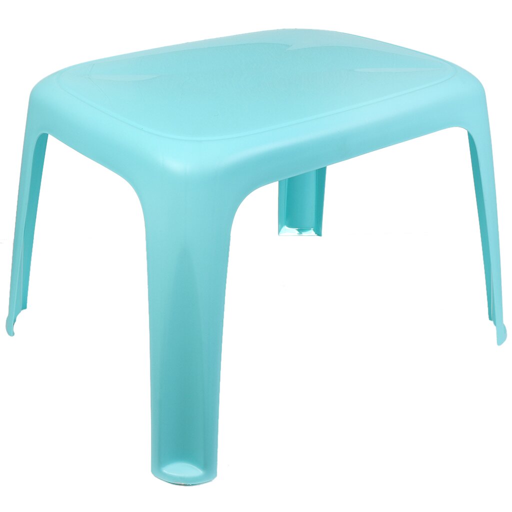 Столик детский полипропилен, 52х78х62 см, бирюзовый, Радиан, 10200108 стульчик детский пластик радиан бирюзовый 10200113