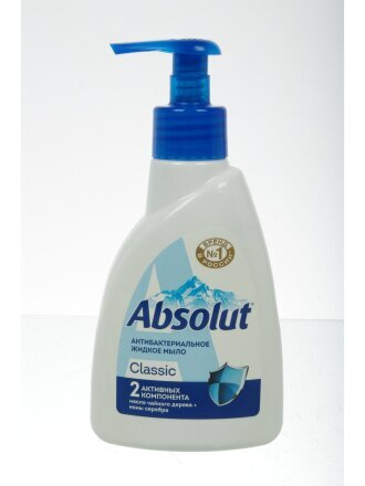 Мыло жидкое Absolut, Ультра защита, антибактериальное, 250 г