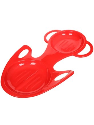 Ледянка пластик, 82х50 см, в ассортименте, Морозко, Люкс, US20072732