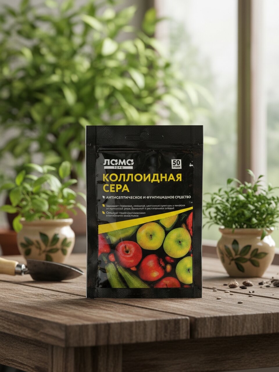 Фунгицид Коллоидная сера, 50 г, Лама Торф