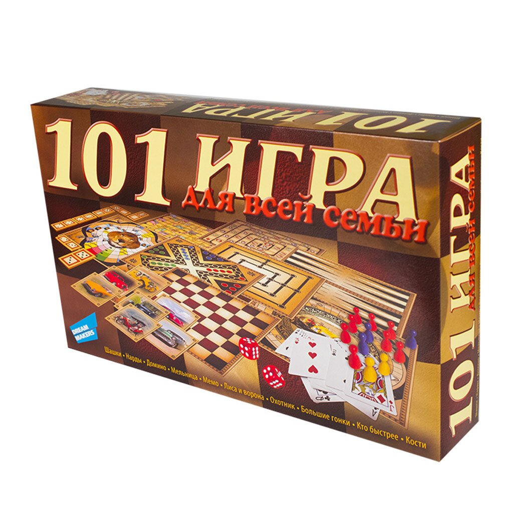 Игра настольная Dream Makers, 101 игра, 1601H