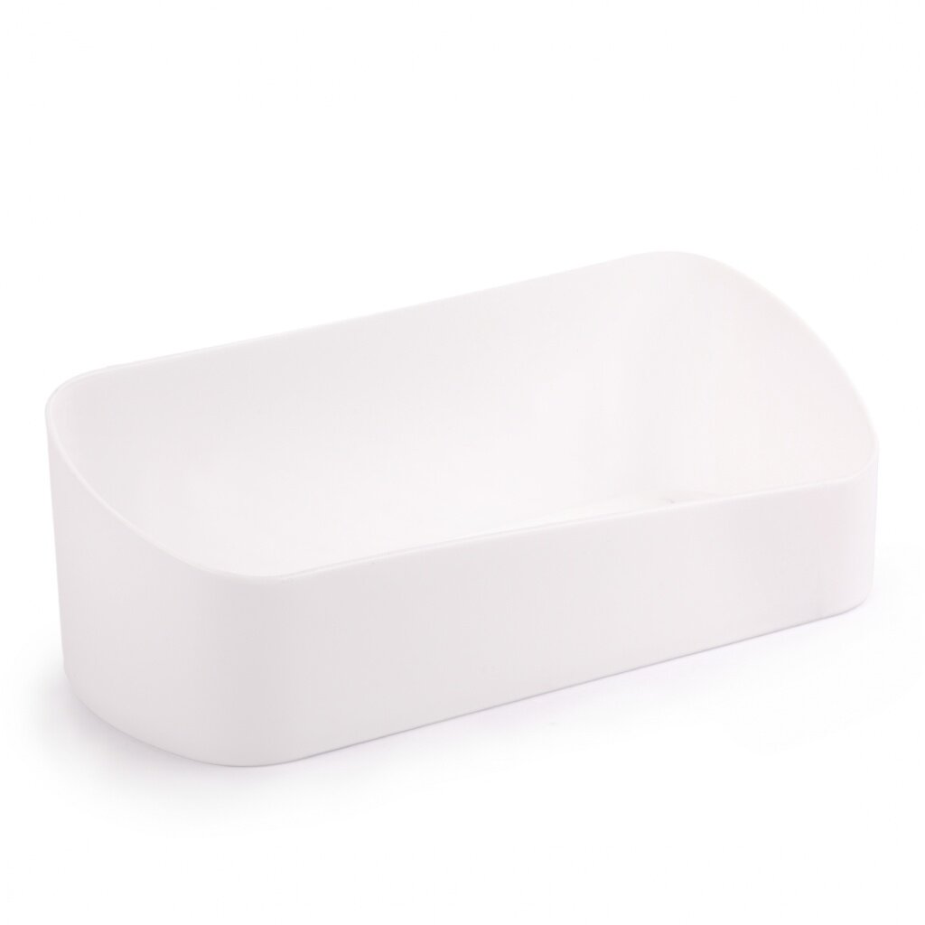 Полка настенная, для ванной комнаты, белая, Альтернатива, М8531 карниз для ванной комнаты г образный 80×80 см белый