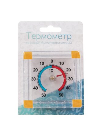 Термометр уличный, Биметаллический, блистер, ТББ