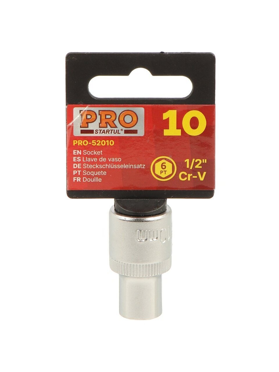 Головка торцевая 6-гранная, 1/2&amp;quot;, 10 мм, Startul, PRO-52010