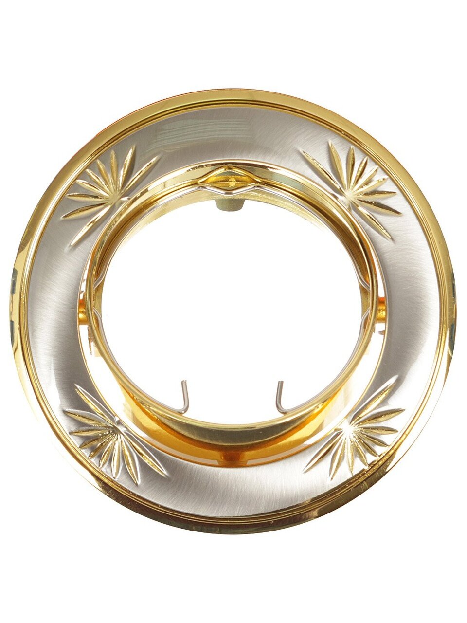 Светильник встраиваемый поворотный, СВ 02-04, G5.3, MR16, 50 Вт, матовое золото, никель, TDM Electric, SQ0359-0010