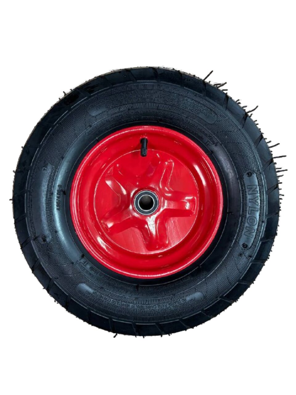 Колесо для тачки резина, Nyllon Profi, 4.00-8, втулка D20 мм, Mawipro