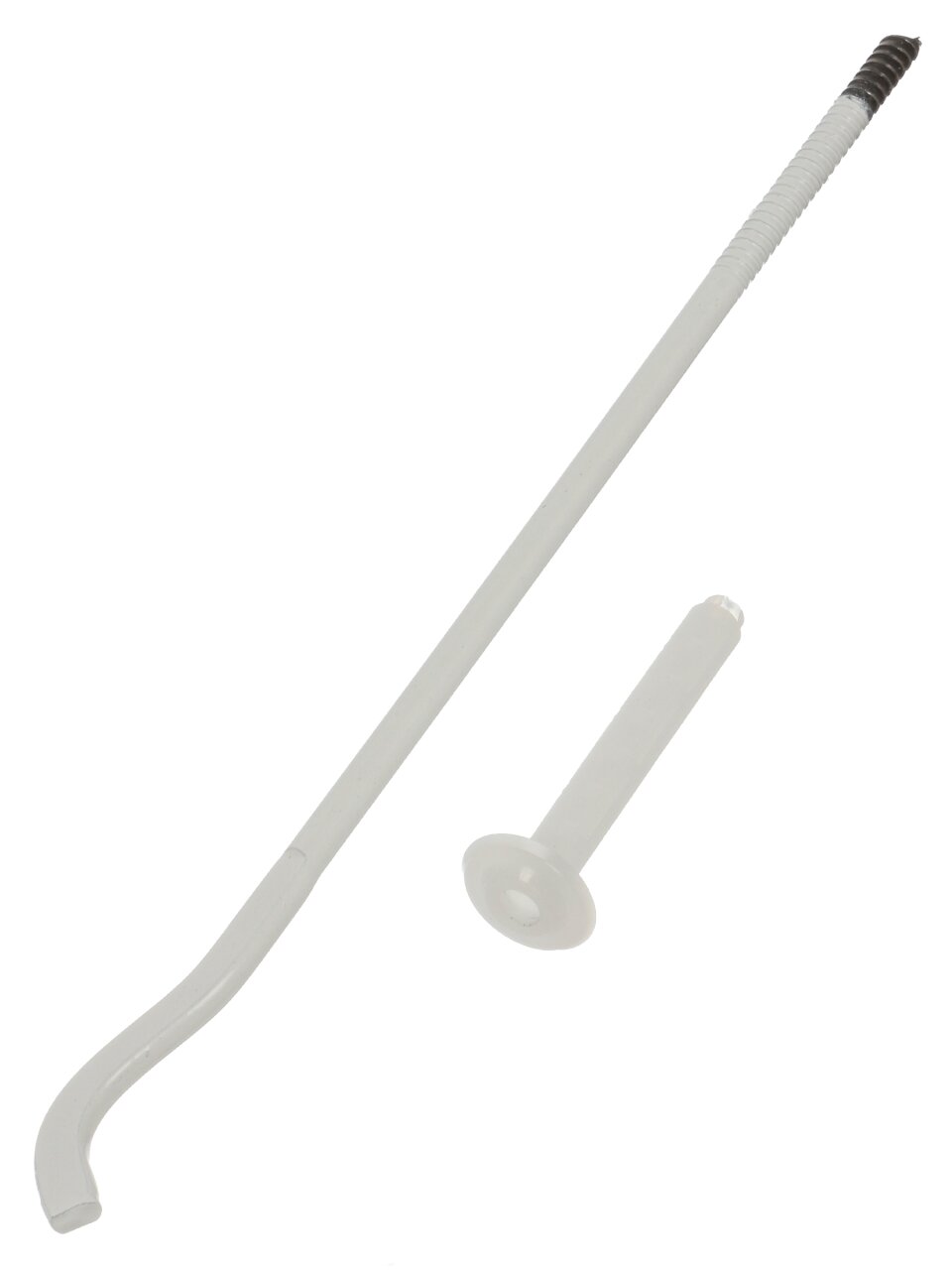 Кронштейн сталь, 300х7 мм, плющеный, штыревой, с дюбелем, к 6.3-03, СантехКреп