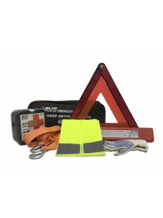 Набор автомобилиста AVS, AN-01, A07284S, 6 предметов