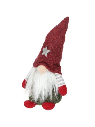 Фигурка декоративная полиэстер, пластик, Гном, 22х9.5 см, в ассортименте, Y4-2816