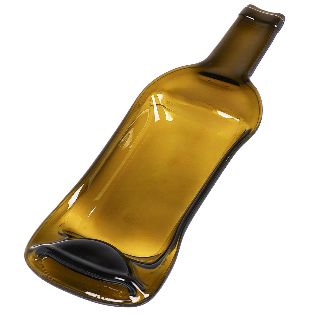 Менажница стекло, 31х15.5х4.5 см, 1 секция, Декостек, Винная бутылка бутылка питьевая 0 35 л стекло пластик y6 6577