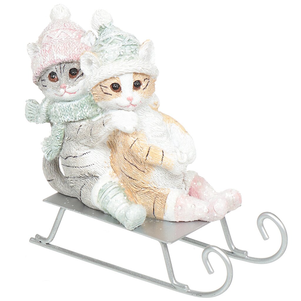 Фигурка декоративная Зимние забавы 175013, 10х6х11 см
