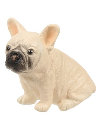 Фигурка гипс, Щенок французский бульдог, 16х18х16.5 см, G009-16-104