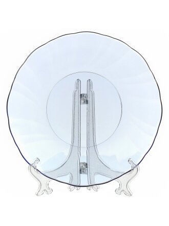 Тарелка обеденная, стекло, 20 см, круглая, Marmaris Blumarine, 50286-06