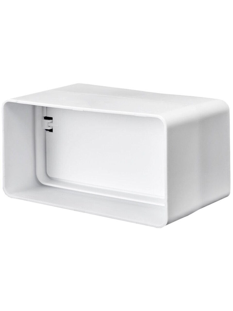 Соединитель вентиляционный пластик, 60х120 мм, обратный клапан, Event, 60120СКПО