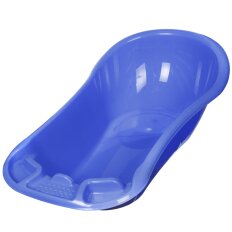Ванна детская пластик, 51х101 см, синий перламутровый, фиолетовый в ассортименте, Dunya Plastik, 12001