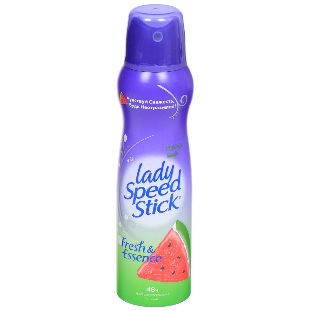 Дезодорант-спрей Lady Speed Stick Perfect Look Арбуз для женщин, 150 мл