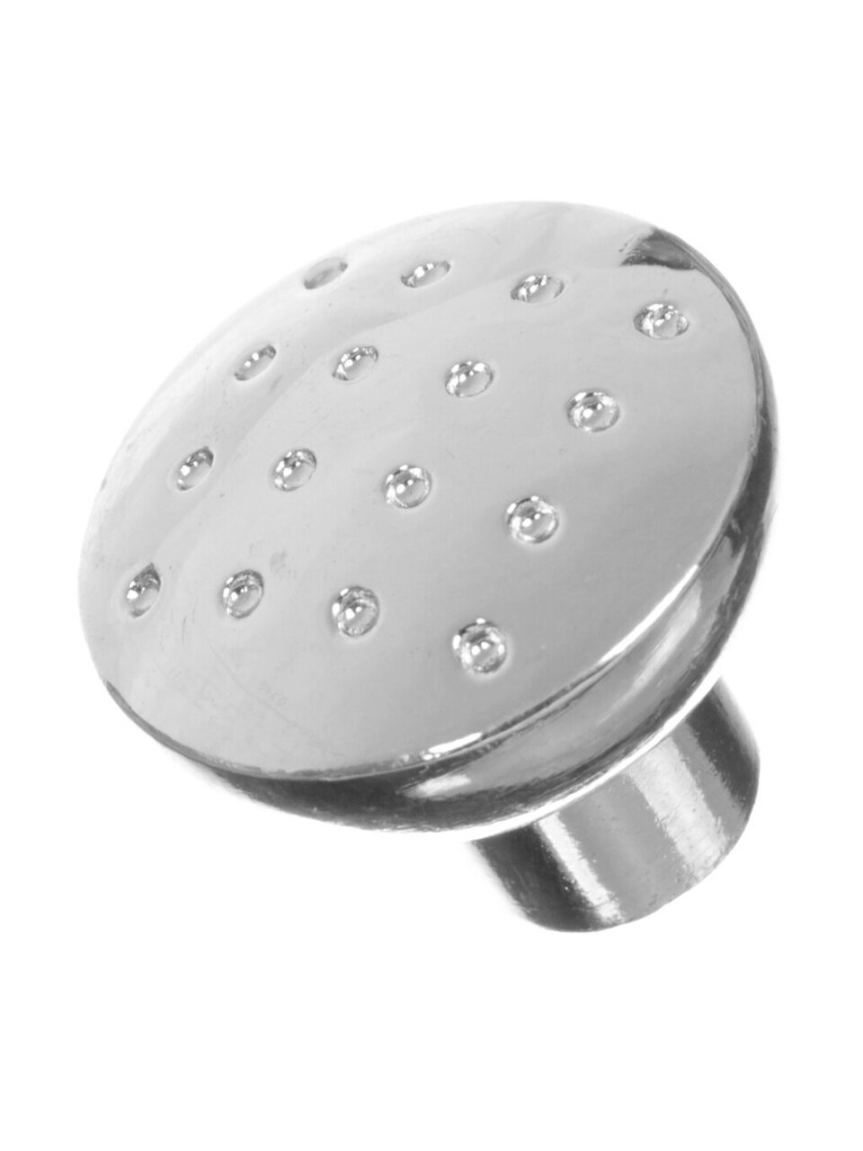 Ручка-кнопка мебельная Trodos, 14.105.02, хром, 303022