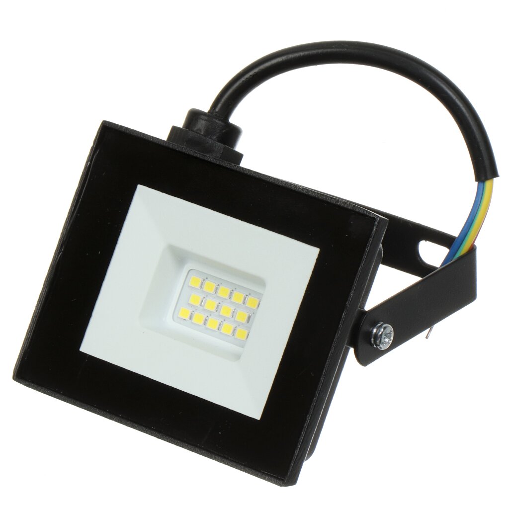 Прожектор светодиодный Smartbuy, FL SMD LIGHT, 20 Вт, 6500 К, черный, SBL-FLLight-20-65K флешка smartbuy glossy 4гб orange sb4gbgs or