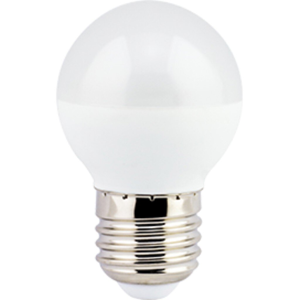 Лампа светодиодная E27, 7 Вт, 220 В, шар, 2700 К, свет теплый белый, Ecola, G45, LED райя и последний дракон свет надежды