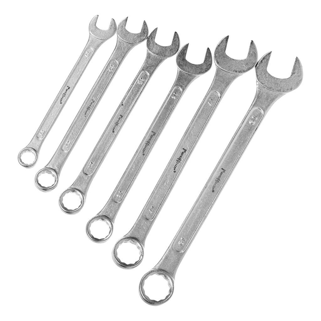Набор комбинированных ключей Ормис 43-2-506, 6 шт, 10-19 мм