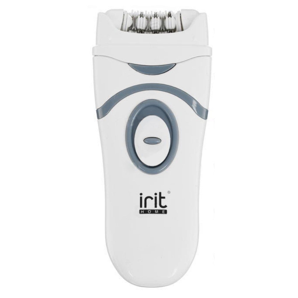 Эпилятор Irit, IR-3098, насадки для бритья и педикюра, питание от аккумулятора щипцы irit ir 3127 щипцы зеленый