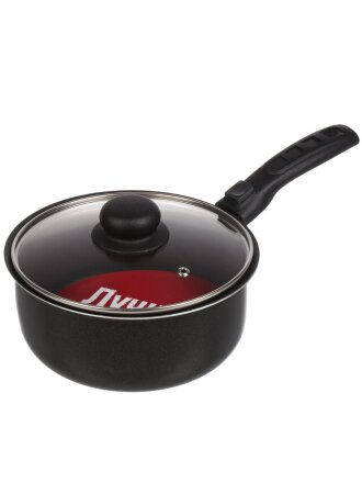 Ковш алюминий, антипригарное покрытие, 2 л, крышка стекло, бакелитовая ручка, съемная ручка, Vari, F65218/11