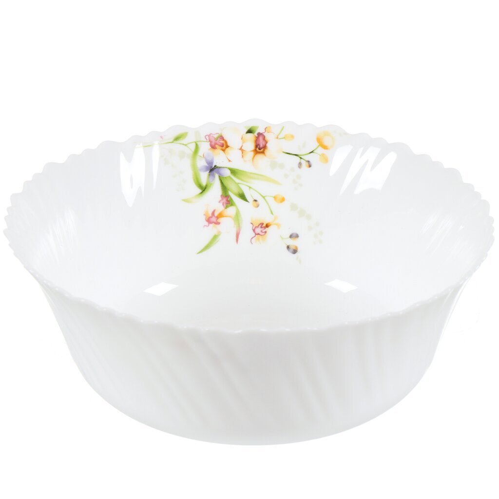 Салатник стеклокерамика, круглый, 23 см, Джулия Красавица, LHW90/AL2175