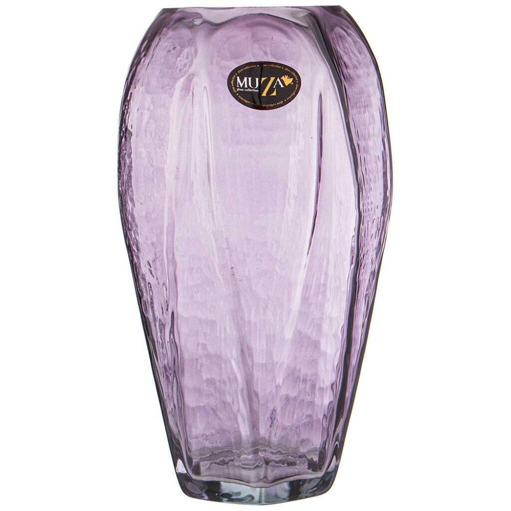 Ваза стекло, настольная, 30 см, Muza, Fusion lavender, 380-800 беспроводной трекбол kensington orbit fusion k72363ww black