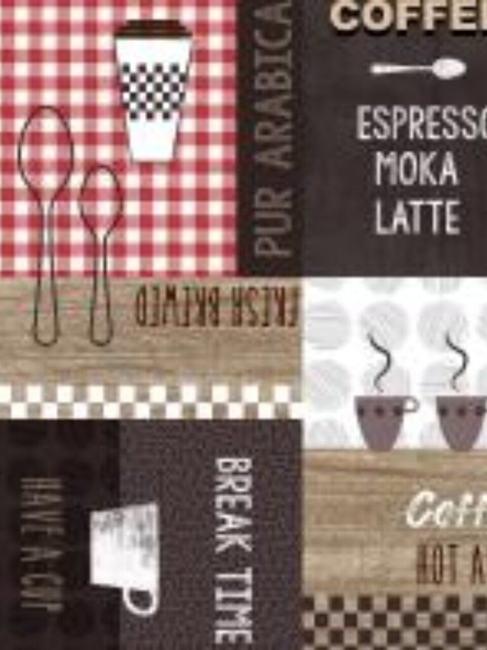 Клеенка Флер, 1.4х20 м, ПВХ на тканевой основе, 81572-1