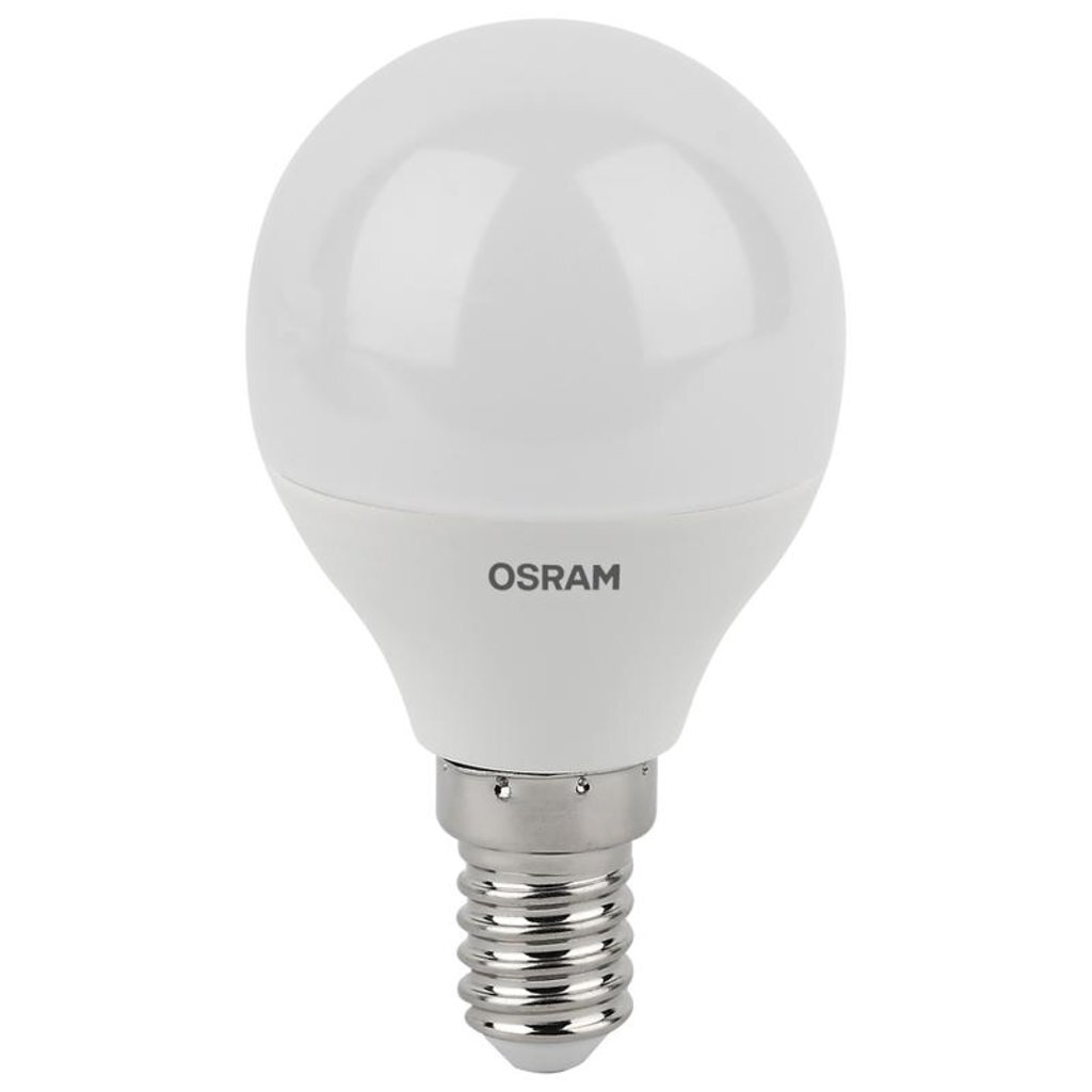 Лампа светодиодная LED Antibacterial P 5.5Вт мат. 2700К тепл. бел.,бактер. покр. OSRAM 4058075561571