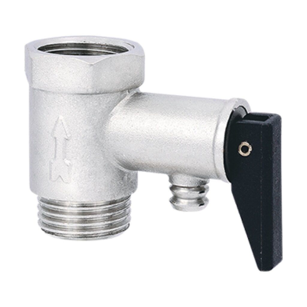 Клапан для водонагревателя, 1/2", г-ш, с ручкой, ProFactor