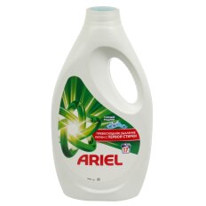 Гель для стирки Ariel, 1.105 л, для цветного и белого белья, Горный родник