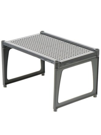 Подставка универсальная, пластик, 1 секция, 30х19х17 см, серая, Violet, Ротанг, 750018