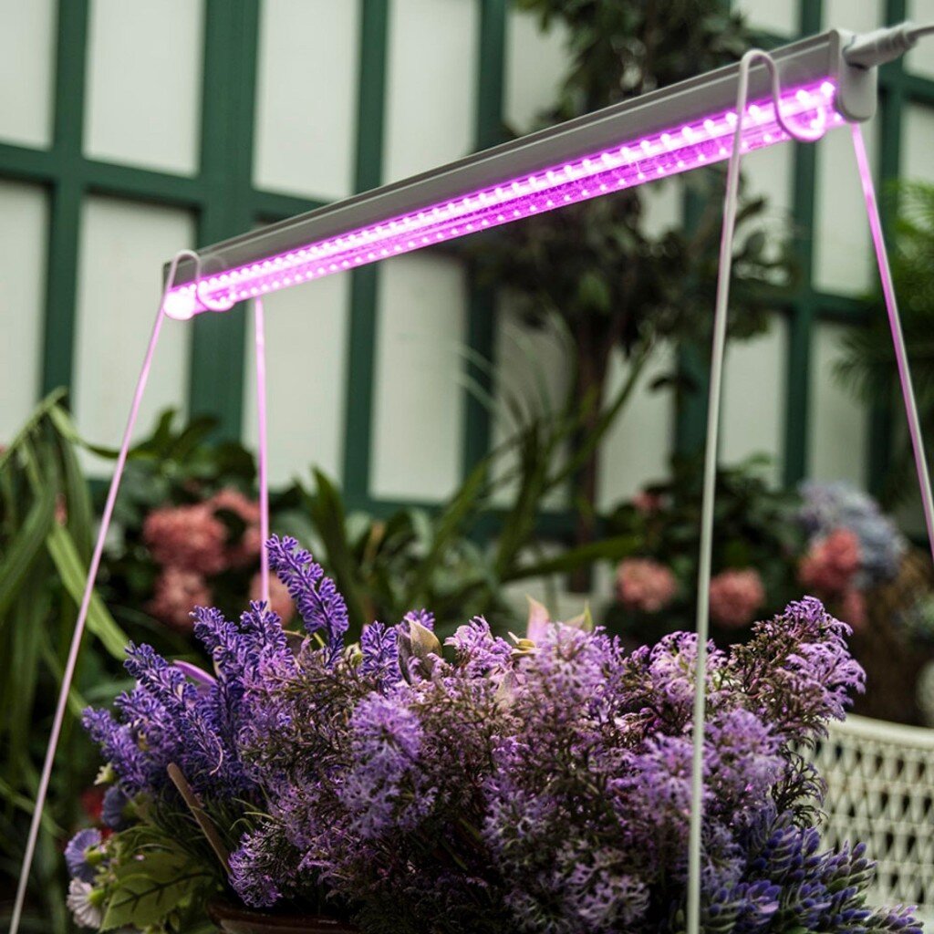 Светильник светодиодный для рассады и цветения, IP40, 550мм,выключатель на корпусе, white, ULI-P20-18W/SPSB, UL-00002992 светильник для растений для рассады general lighting systems