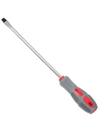 Отвертка плоская, Bartex, SL8, 8х200 мм, антискользящая двухкомпонентная, CrV сталь, K0029N