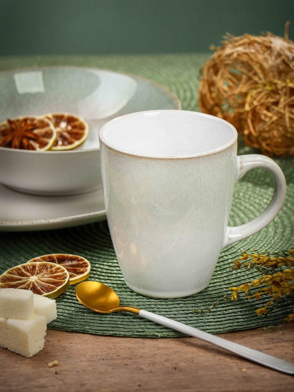 Кружка керамика, 370 мл, Moss, Daniks