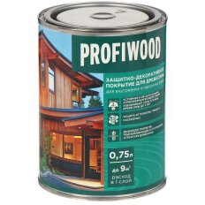 Пропитка Profiwood, для дерева, защитно-декоративная, орегон, 0.7 кг