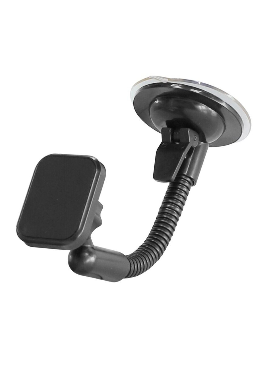 Держатель для телефона AVS, AH-1709-M, А07114S, магнитный, на присоске, черный