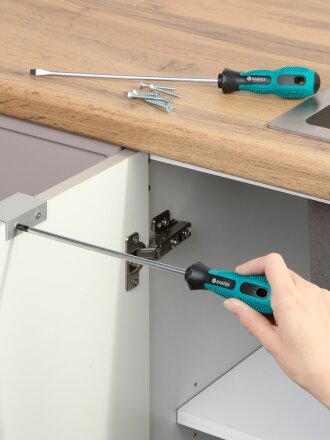 Набор отверток 2 предмета, Bartex, PH2x6, SL5x4.5, двухкомпонентный, блистер