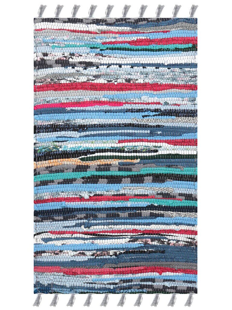 Ковер интерьерный прямоугольный, в ассортименте, 40х70 см, хлопковый