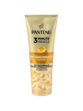 Бальзам-ополаскиватель для сухих и поврежденных волос, Pantene Pro-V, 3 Minute Miracle Интенсивное восстановление, 220 мл