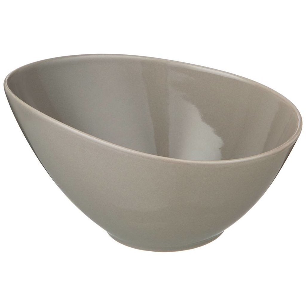 Салатник Bronco &amp;quot;meadow&amp;quot; 23,5х18,5х12,5 см. 1500 мл серый , 474-169