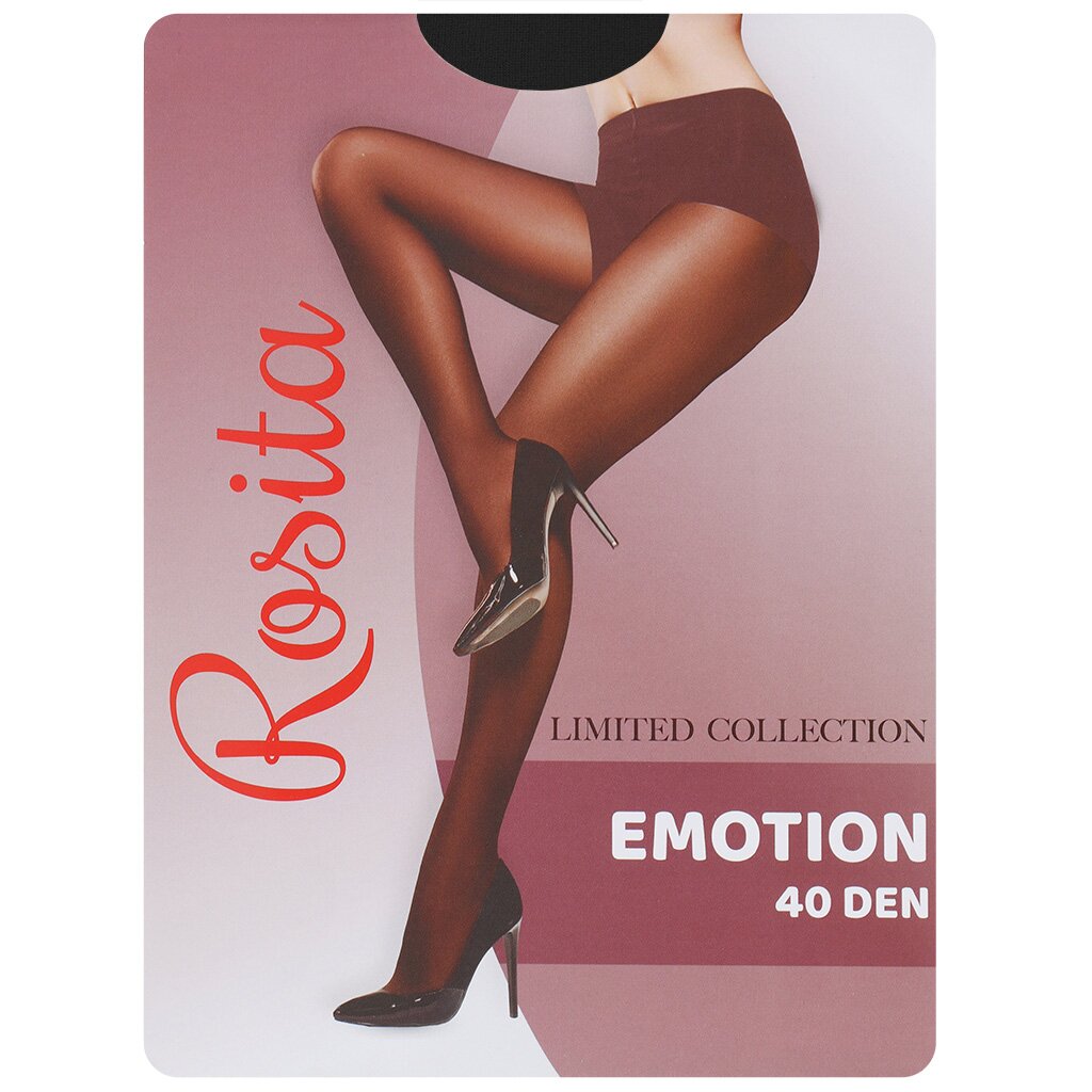 Колготки Rosita, Emotion, 40 DEN, р. 2, черные, ПЛ11-739_LC