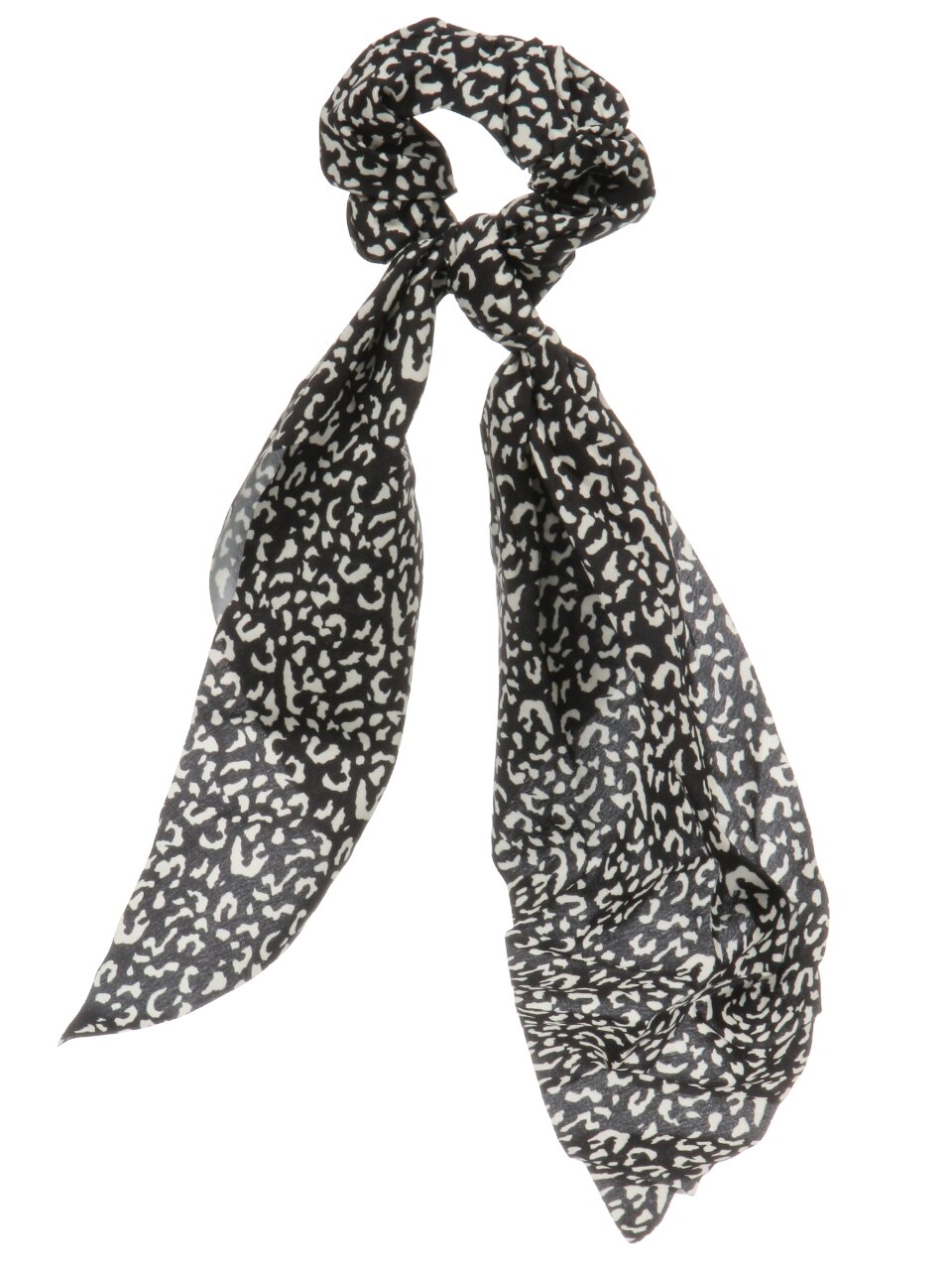 Резинка для волос 30 см, в ассортименте, декор с принтом, Y4-11615