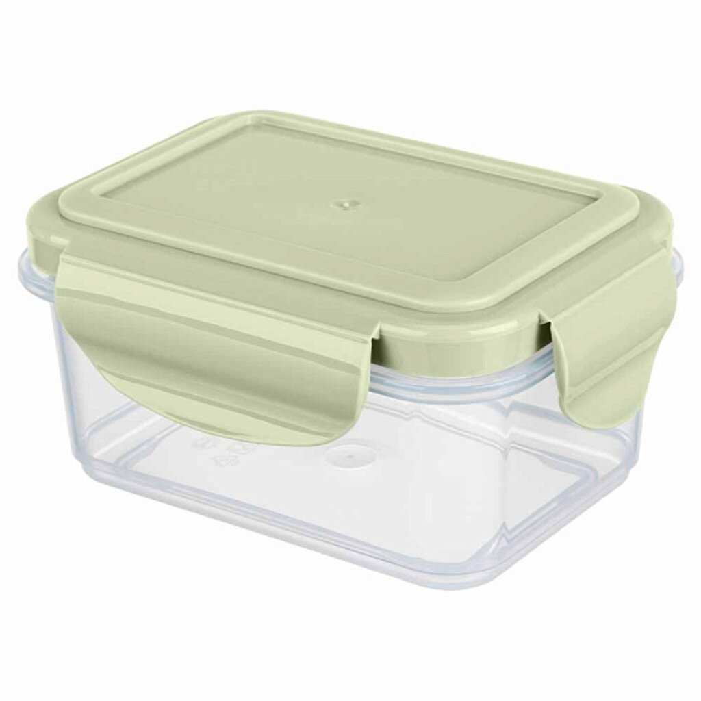 Контейнер пищевой пластик, 0.25 л, 11.8х8.9х5.9 см, прямоугольный, Бытпласт контейнер пищевой с приборами curver to go 00949 y32 00 0 9л зеленый